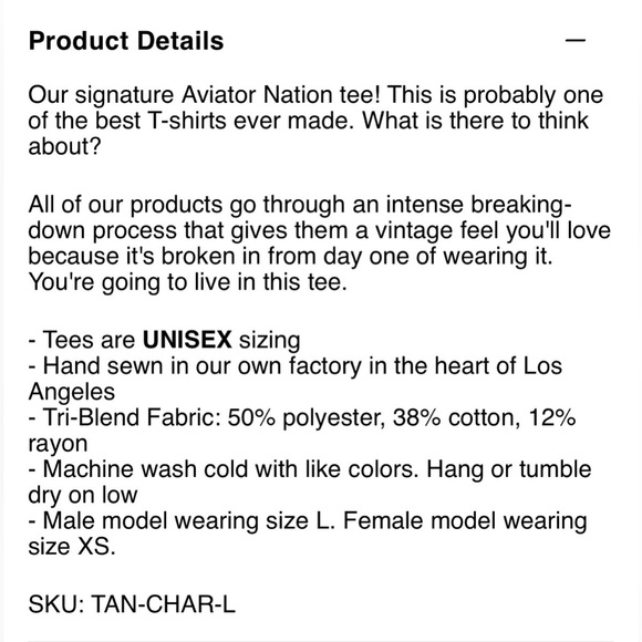 🌈 🏄‍♀️ SOLD OUT Aviator Nation 🌴 🌊 SIGNATURE VENICE CHARCOAL Unisex TEE Small - Picture 16 of 16